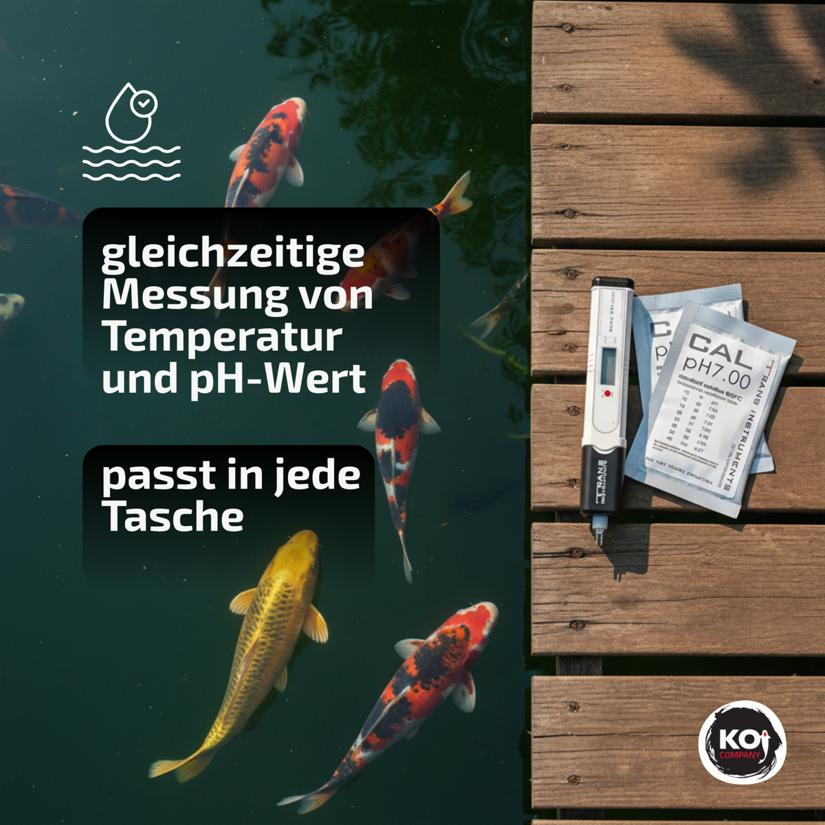 Duo Tester – pH und Temperatur