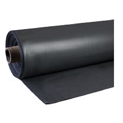 PVC-Teichfolie Individuell nach Mass schwarz 1,50 mm dick