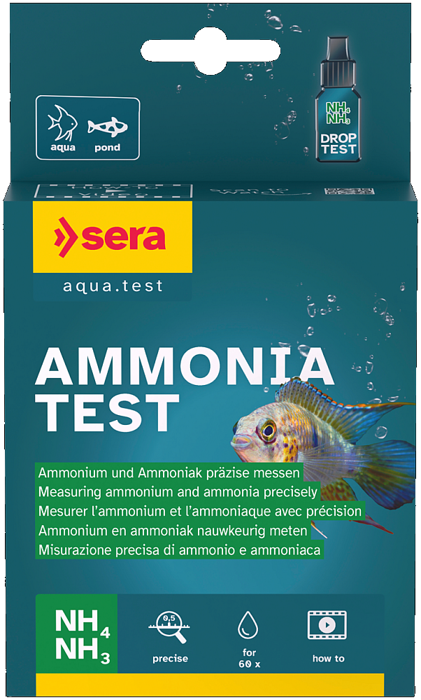 Sera Ammonium/Ammoniak Test NH₄/NH₃