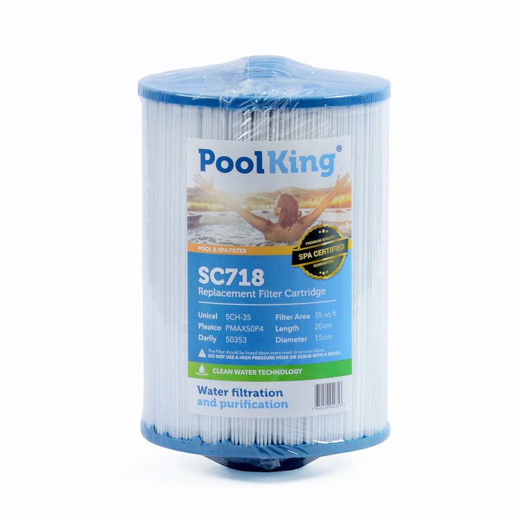 PoolKing SC718 – Filterkartusche 145 × 200 mm