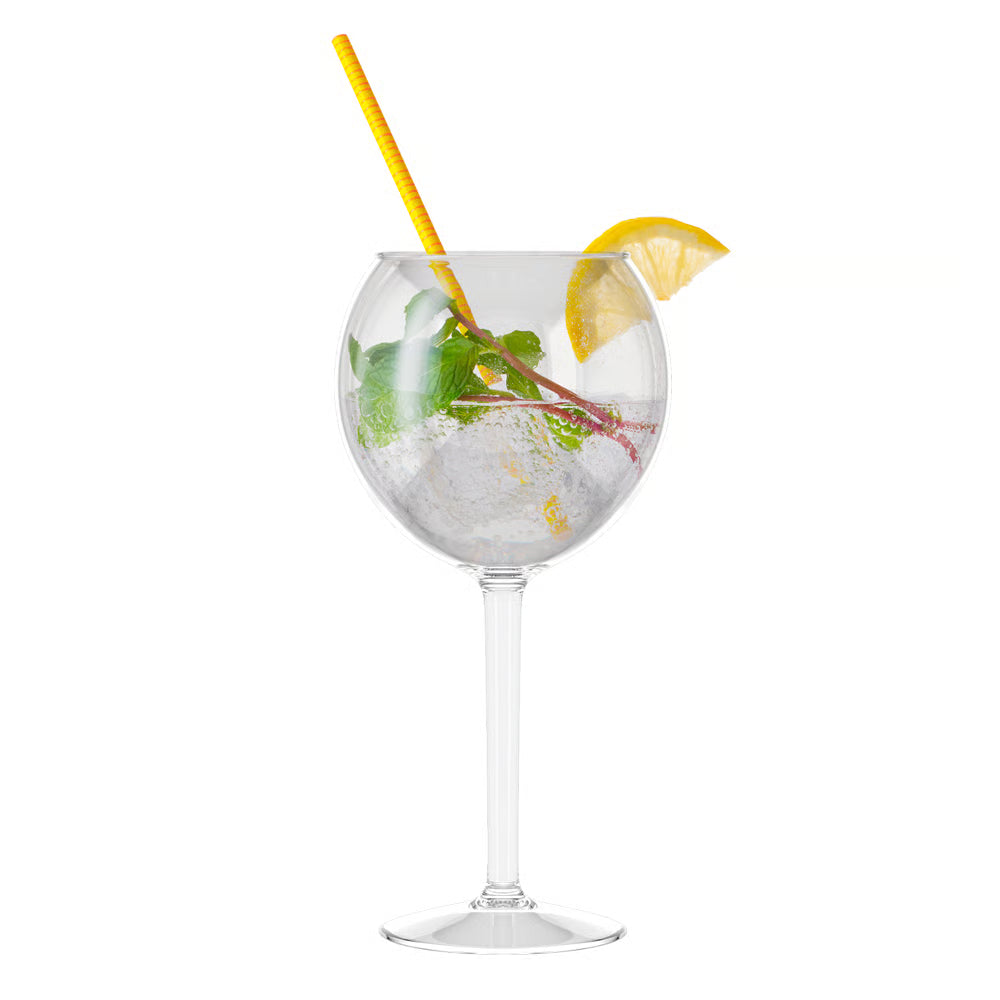 Happy Glass Miss Liza Gin-Tonic-Kunststoffgläser, 2er-Set