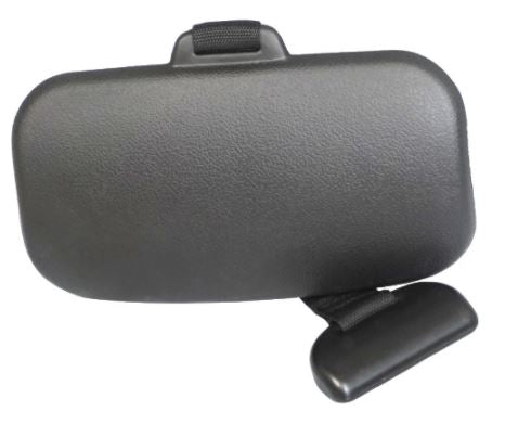 Nackenkissen Oceanus Lounge S Serie Schwarz – 27 × 16 cm